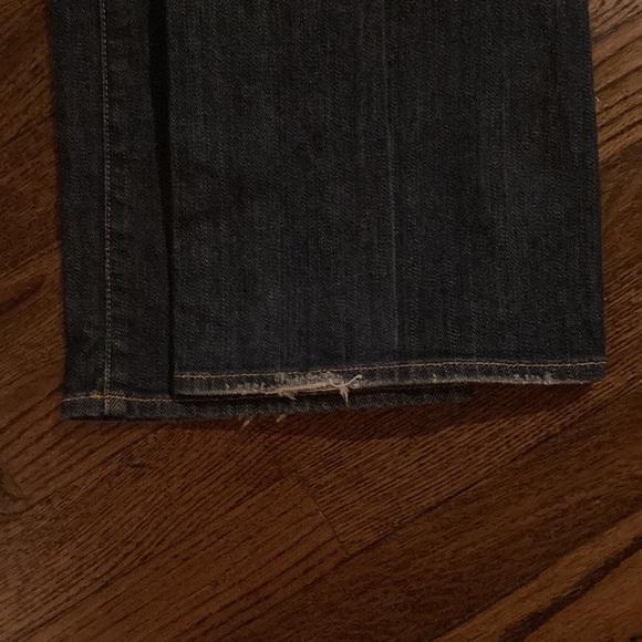 7 for all mankind, bootcut, indigo jeans, 30’’ waist, 33’’ inseam. - Picture 5 of 6